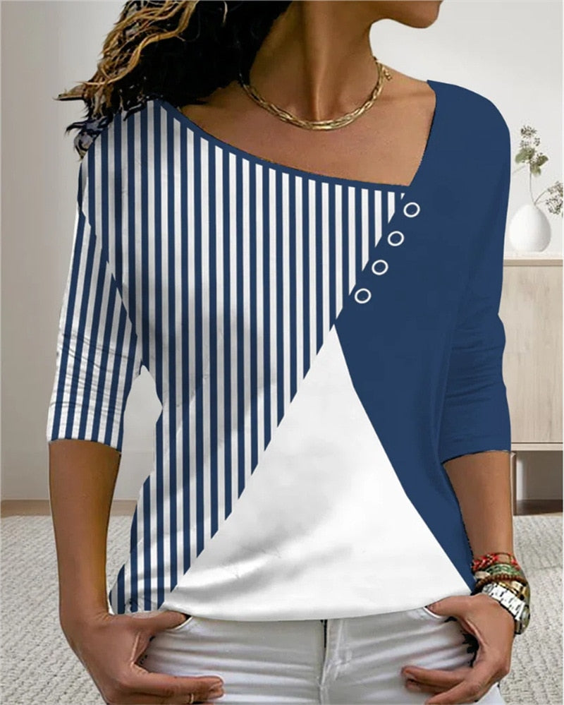 Echoarchiv | Mirtesshirt V-Ausschnitt T-Shirt für Damen