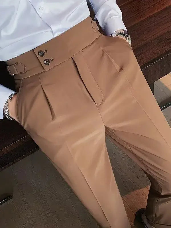 Echoarchiv | Chic Hochtaillierte Chinohose