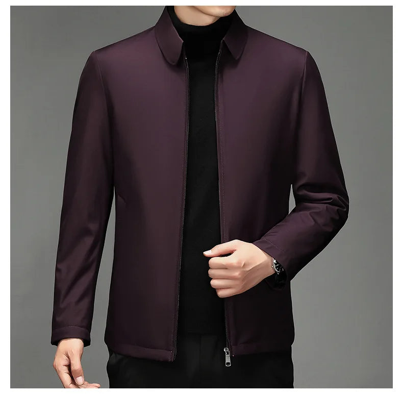 Luxuriöse Nanosilk-Daunenjacke – Taviero