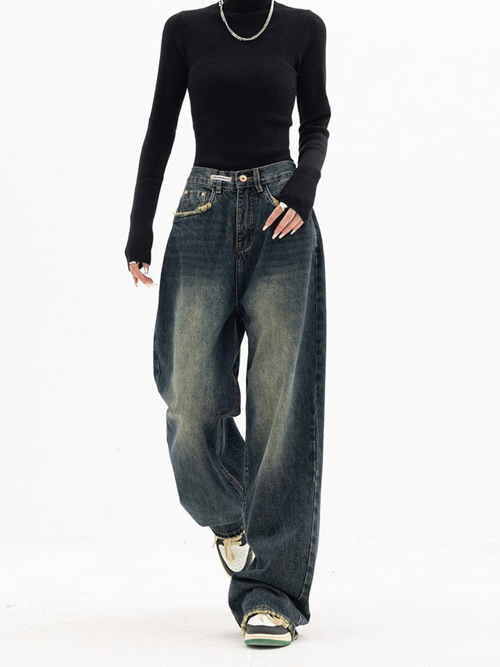 Echoarchiv - Damen Vintage Baggy JEchoarchivns