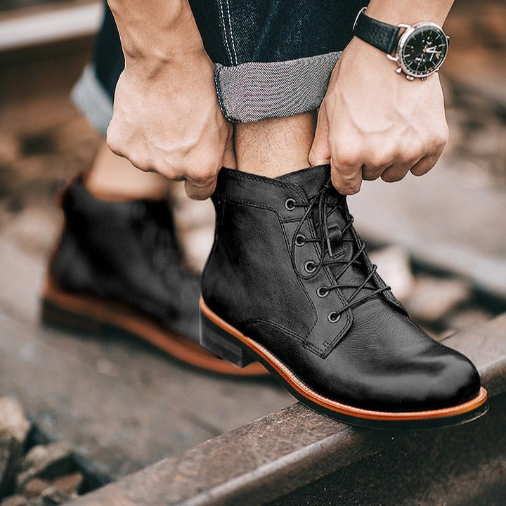 Echoarchiv | Herren Lederstiefel