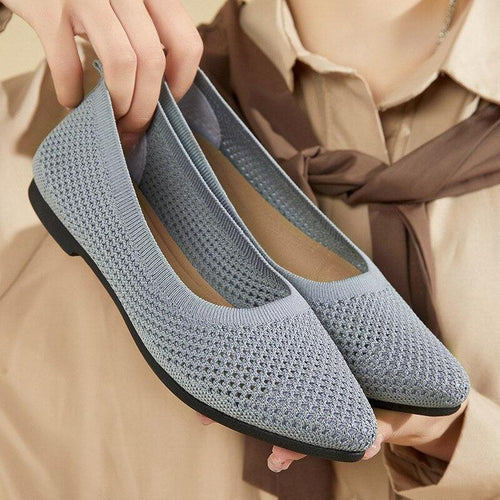 Echoarchiv - graue orthopädische ballerinas