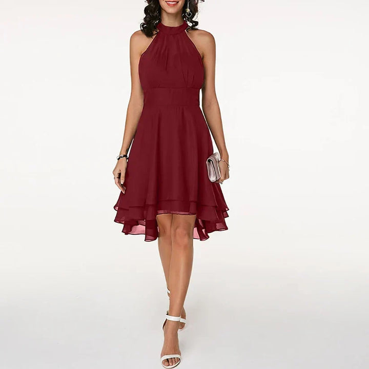 stilvolle Kleid mit charmanten Rüschen