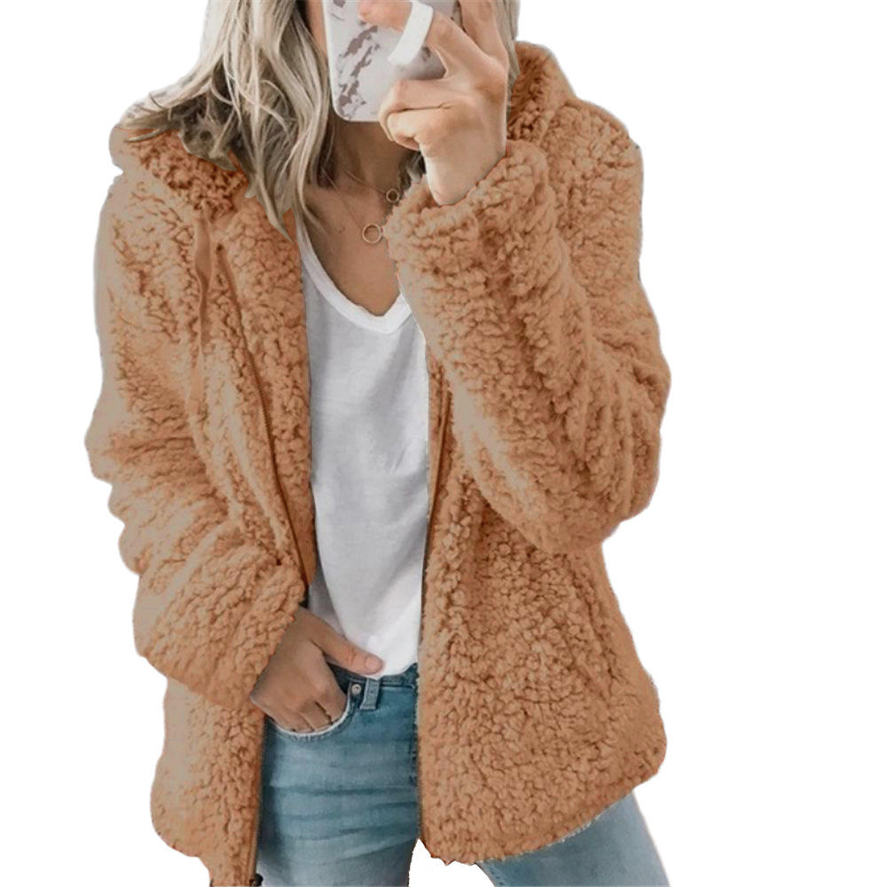 Echoarchiv | Teddy Fleecejacke Damen Lang