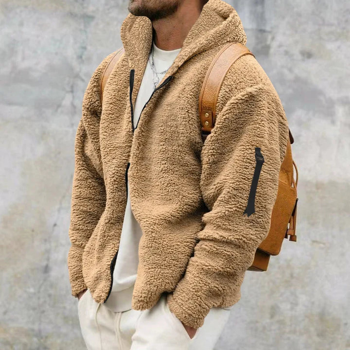Schwere Winterjacke aus Fleece – Avérine