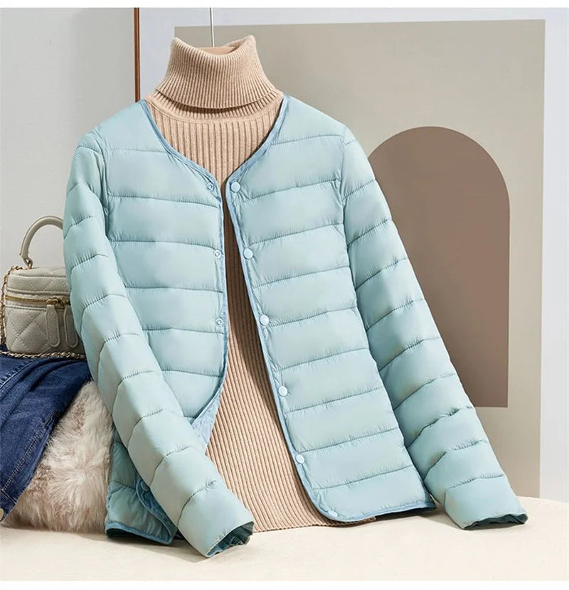 Echoarchiv | Slim Fit Leichte Daunenjacke