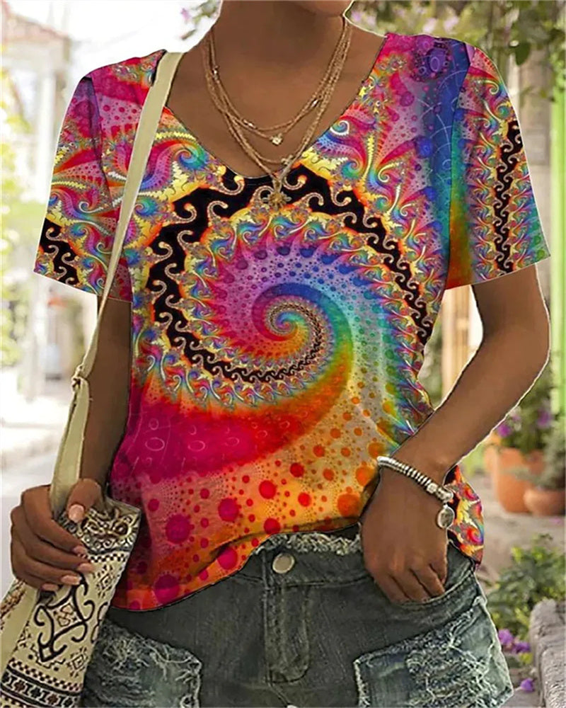 Echoarchiv | Buntes Sommer T-shirt