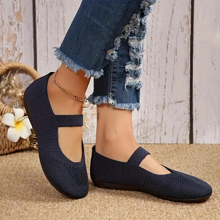 Echoarchiv | Canvas-Schuhe, Leicht, Slip On, Flats, Sommerschuhe