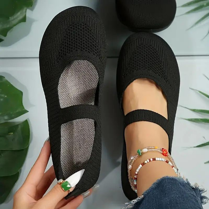 Echoarchiv | Canvas-Schuhe, Leicht, Slip On, Flats, Sommerschuhe
