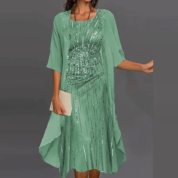 Echoarchiv | Elegantes individuelles Bedrucktes Kleid