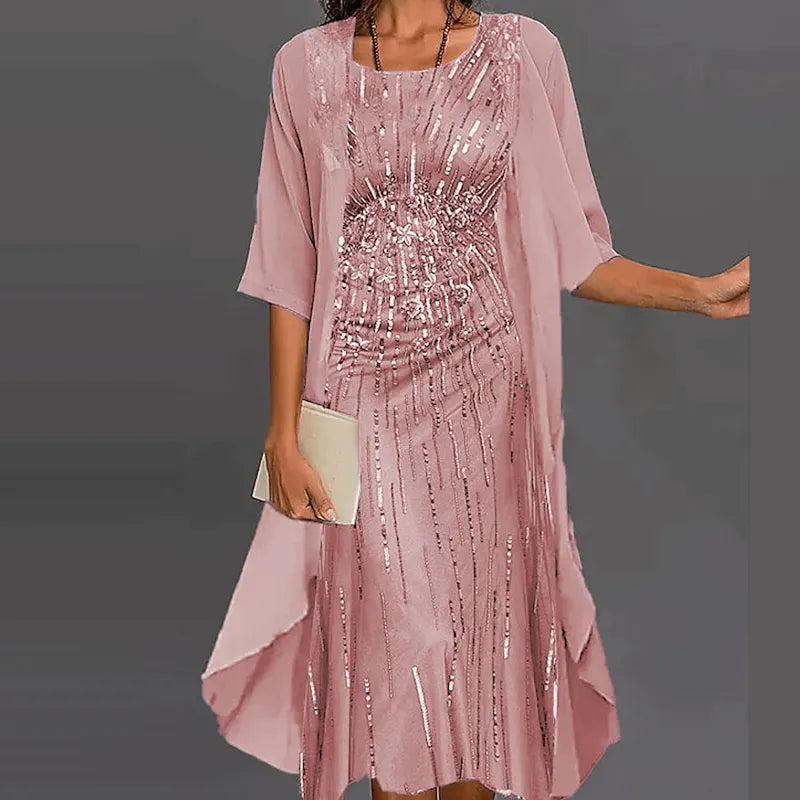 Echoarchiv | Elegantes individuelles Bedrucktes Kleid