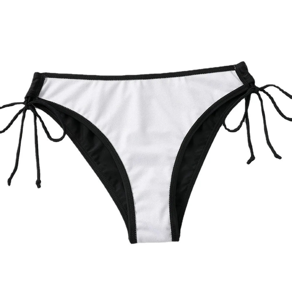 Echoarchiv | Eleganter Triangel-Bikini in Schwarz