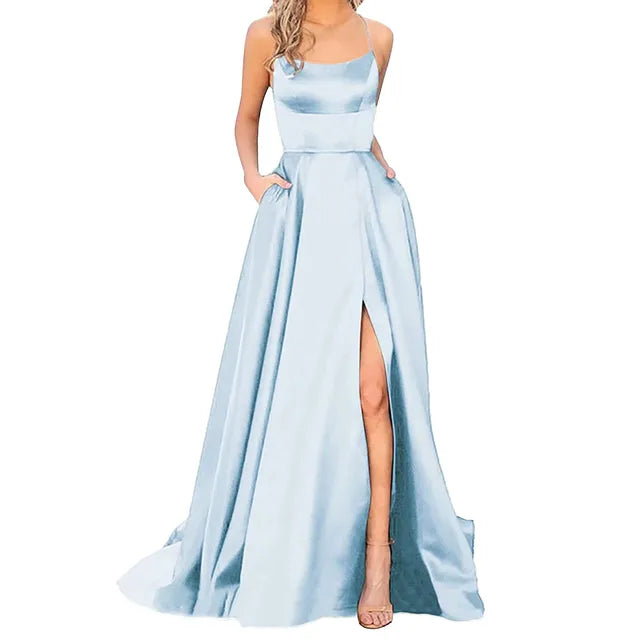 Brautjungfernkleid mit hohem Schlitz von Eternal Elegance