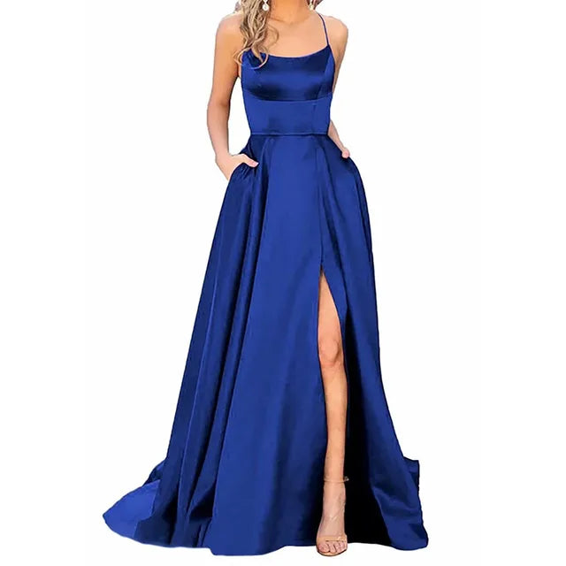 Brautjungfernkleid mit hohem Schlitz von Eternal Elegance