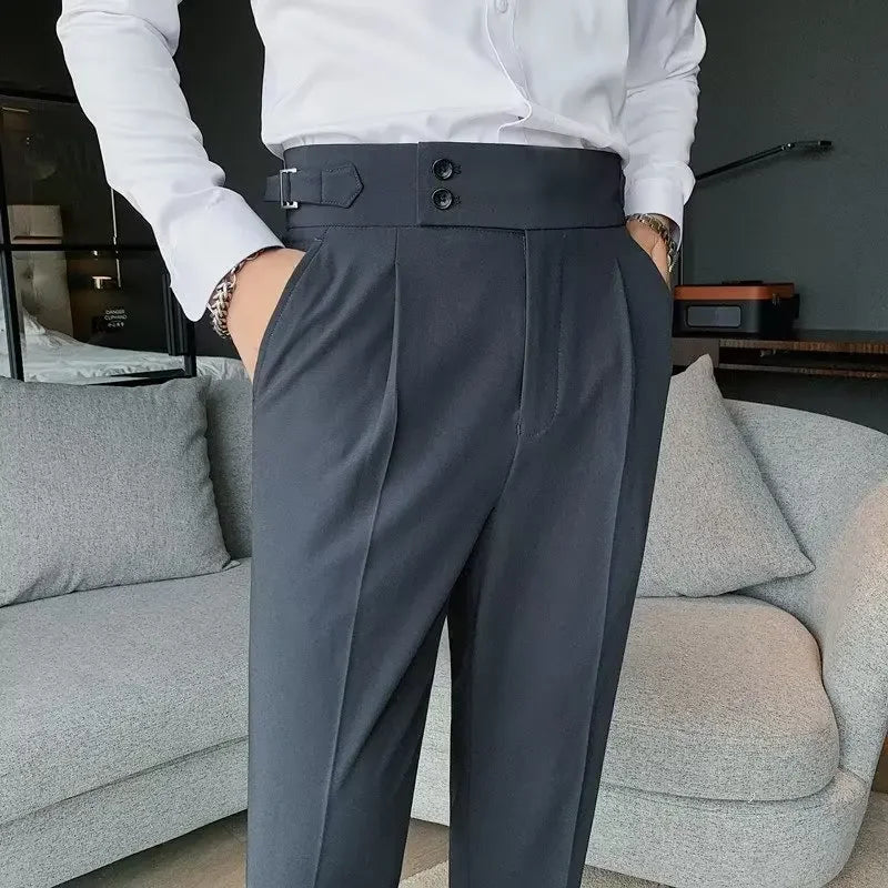 Echoarchiv | Chic Hochtaillierte Chinohose