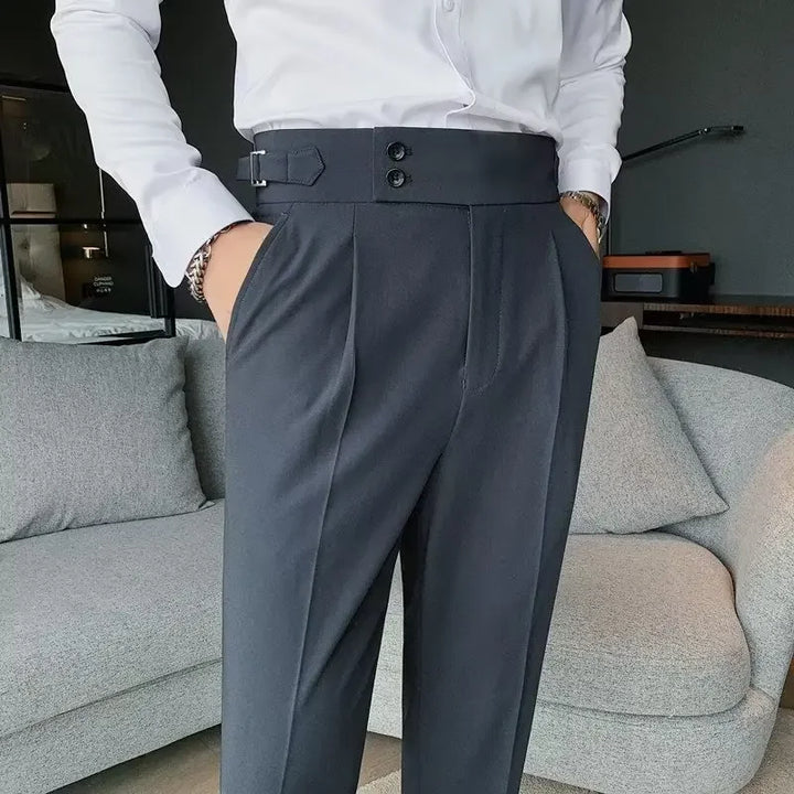 Echoarchiv | Chic Hochtaillierte Chinohose