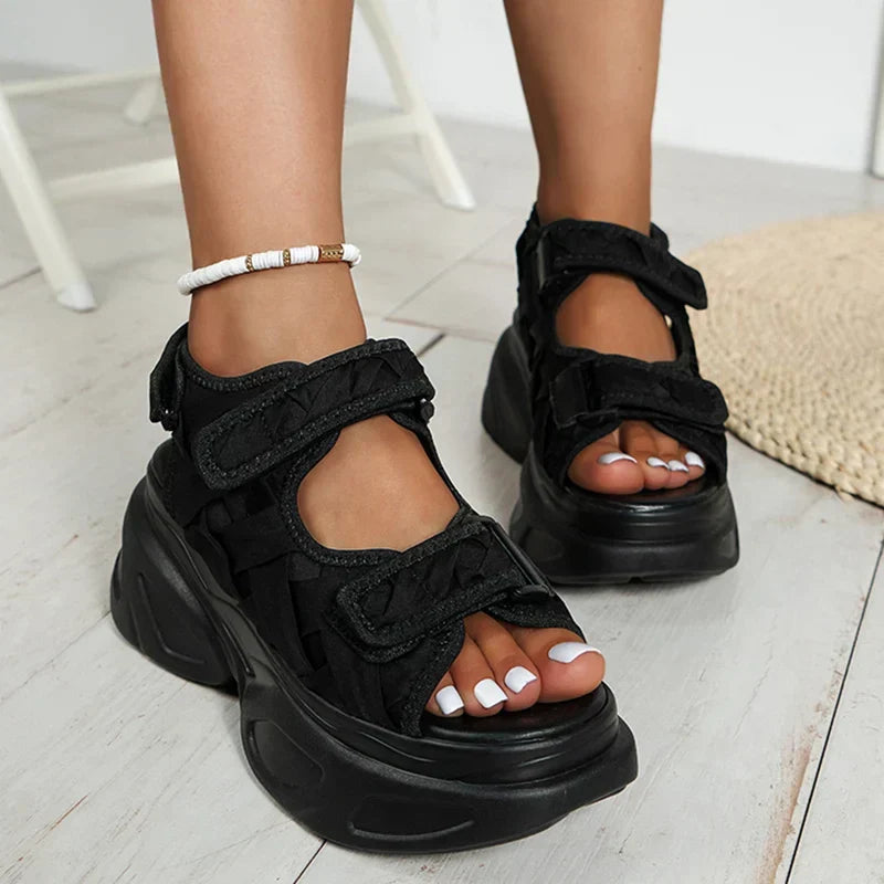 Echoarchiv | Super Plattform Chunky Sandalen