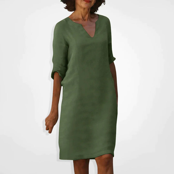 Echoarchiv | Sommerkleid mit V-Ausschnitt