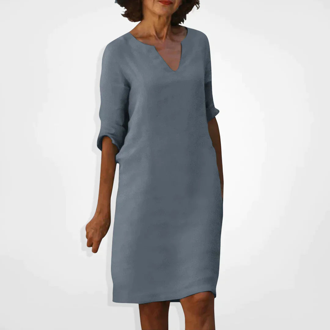 Echoarchiv | Sommerkleid mit V-Ausschnitt