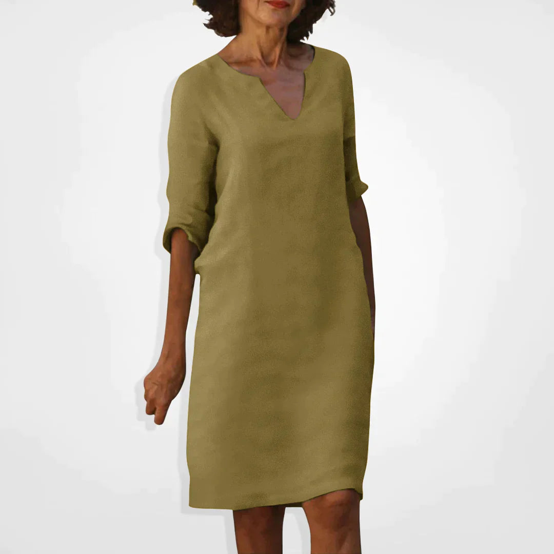 Echoarchiv | Sommerkleid mit V-Ausschnitt