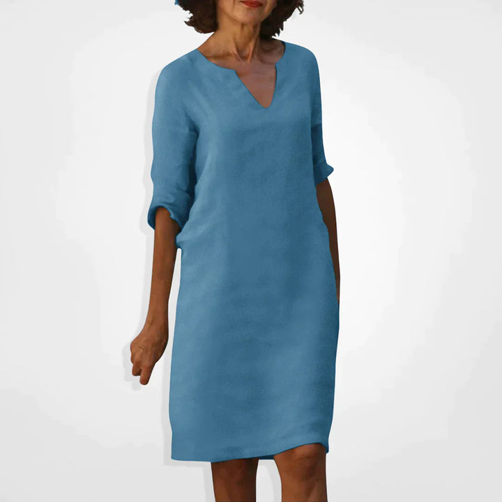 Echoarchiv | Sommerkleid mit V-Ausschnitt