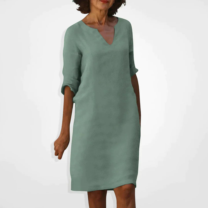Echoarchiv | Sommerkleid mit V-Ausschnitt