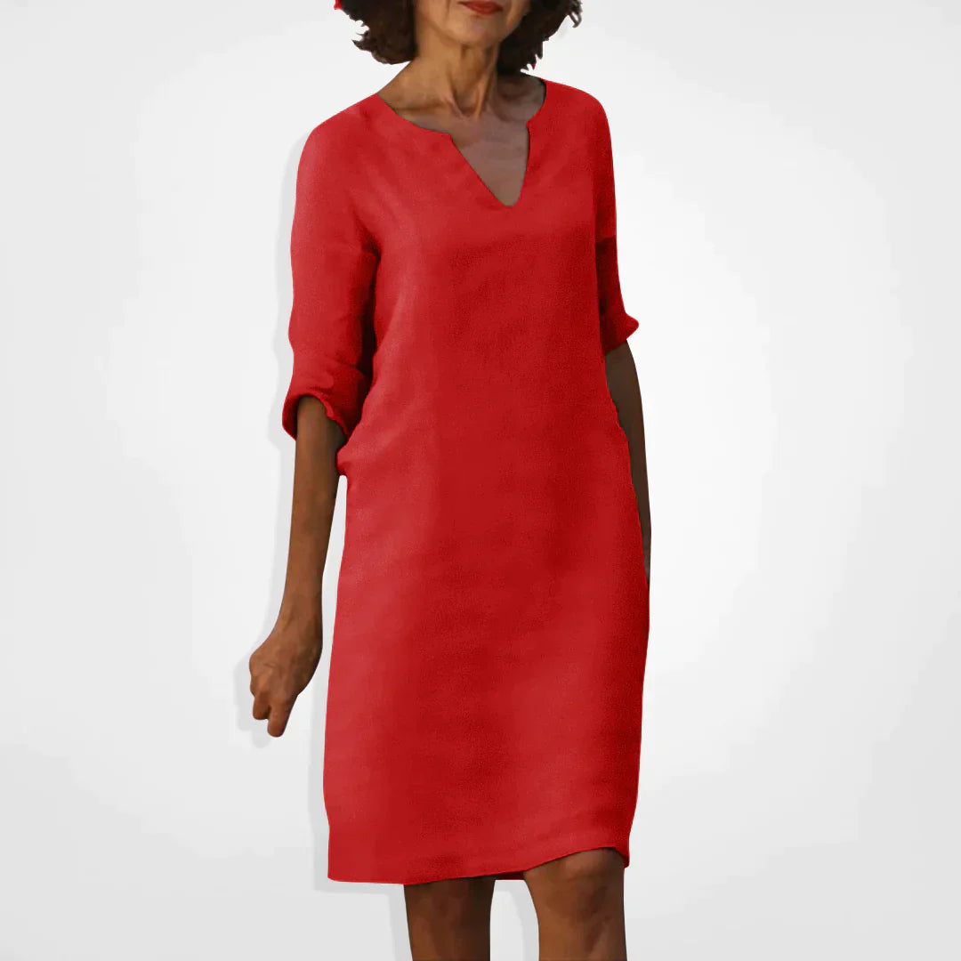 Echoarchiv | Sommerkleid mit V-Ausschnitt