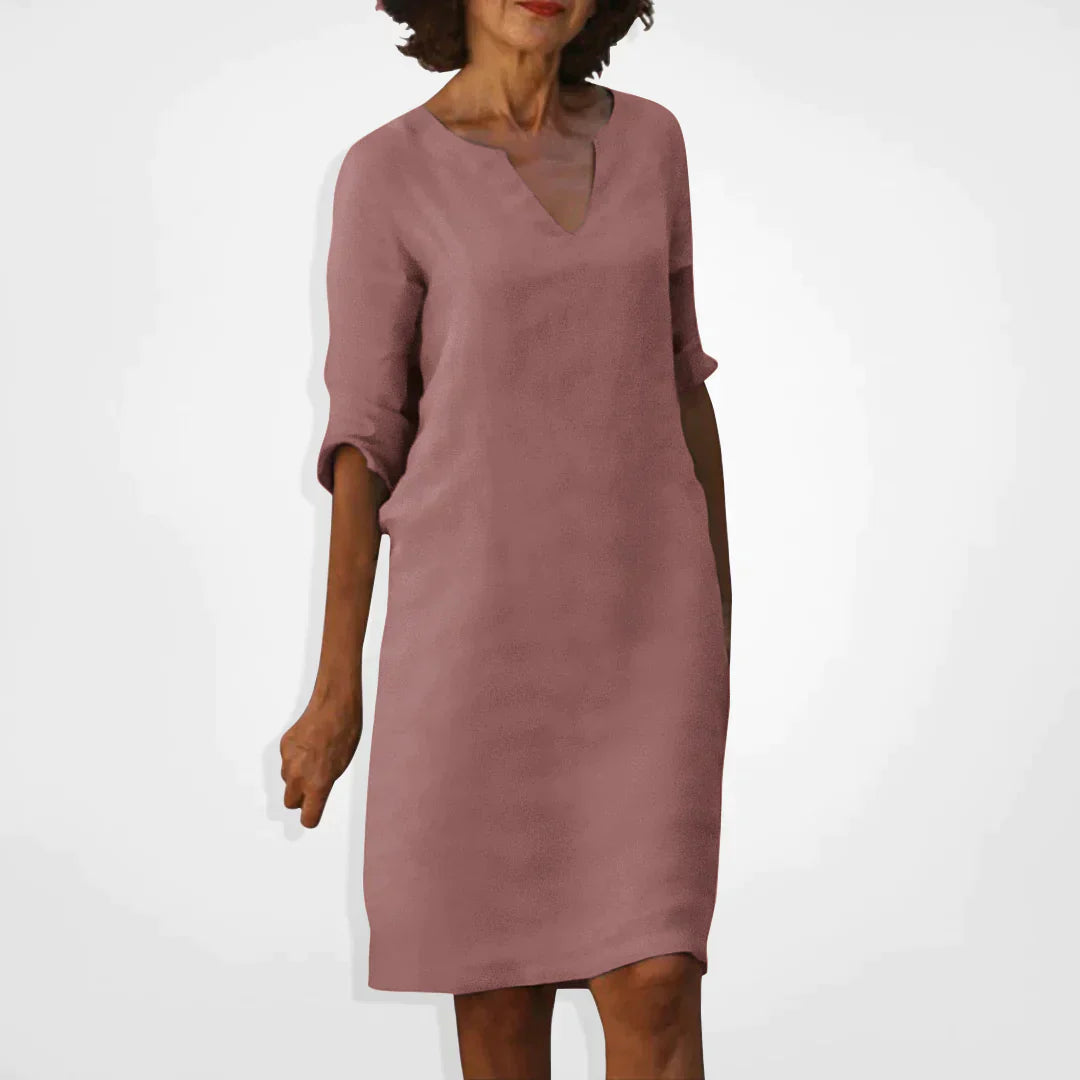 Echoarchiv | Sommerkleid mit V-Ausschnitt