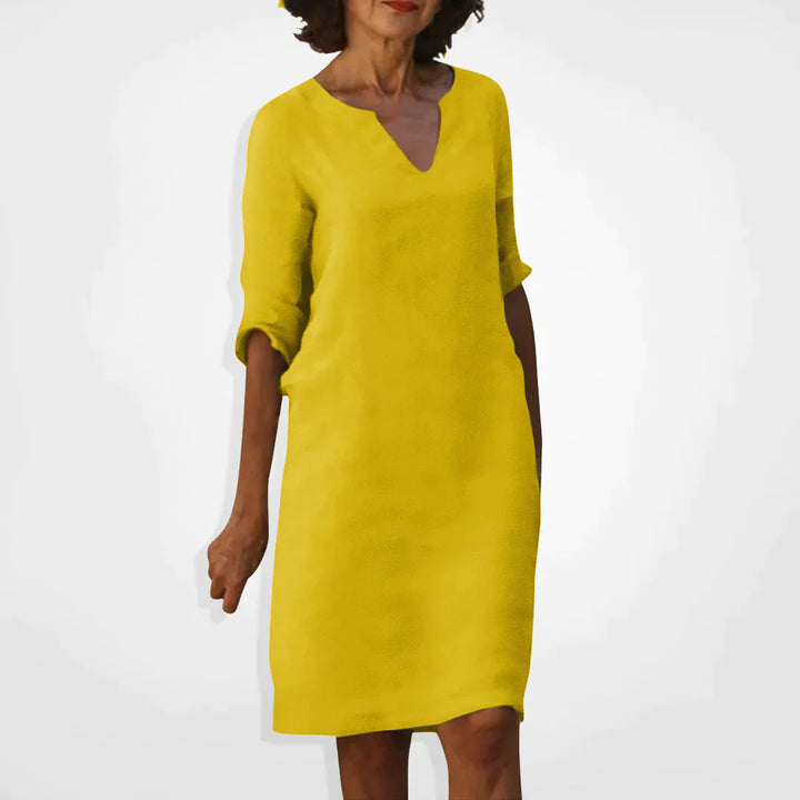 Echoarchiv | Sommerkleid mit V-Ausschnitt