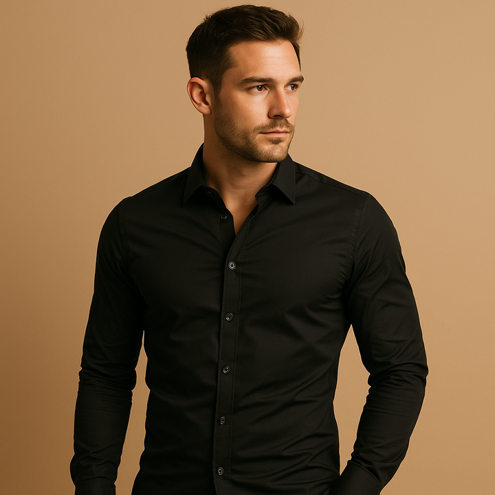 Herren-Fit-Shirt mit Reverskragen - Hemden – Arvello