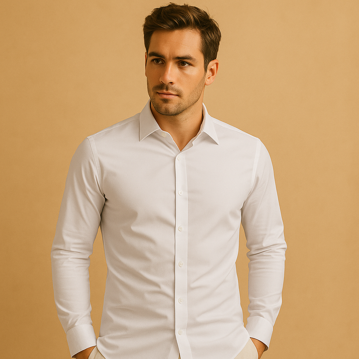 Herren-Fit-Shirt mit Reverskragen - Hemden – Arvello