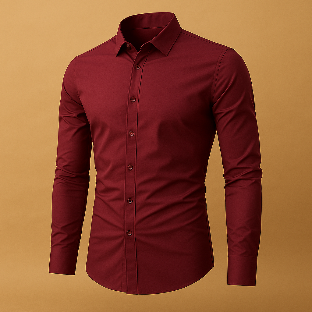 Herren-Fit-Shirt mit Reverskragen - Hemden – Arvello