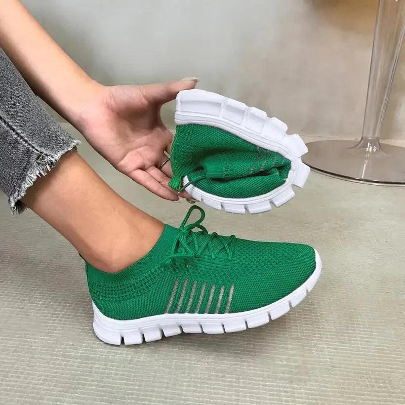 Echoarchiv | On Sneakers Orthopädisch Walking Mesh Sneakers Damen Schuhe