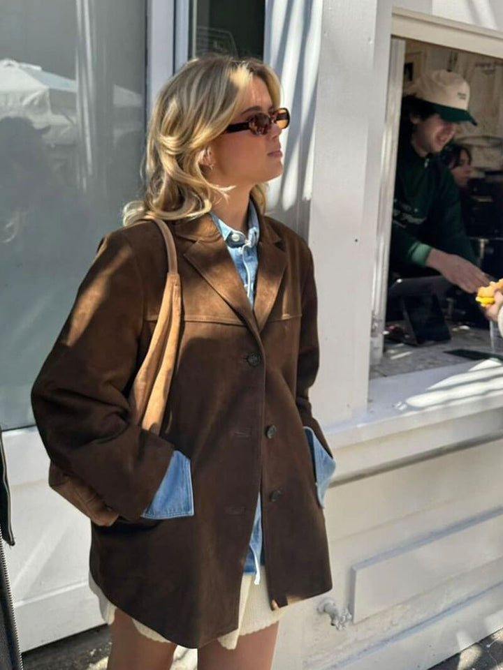 Echoarchiv | Elegante Wildlederjacke