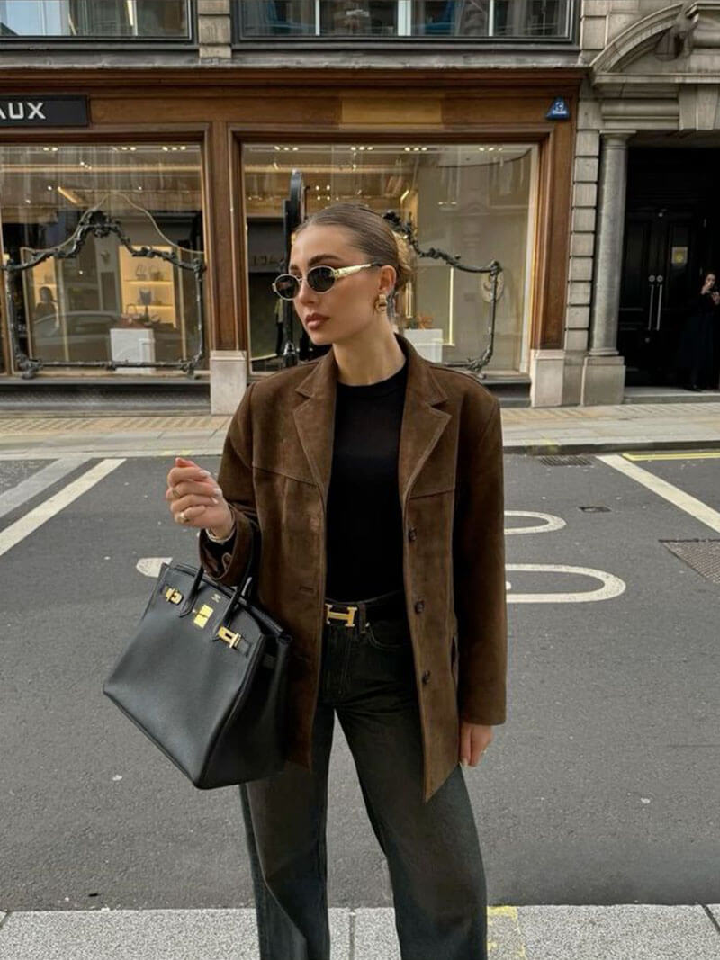 Echoarchiv | Elegante Wildlederjacke
