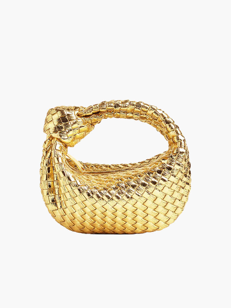 Elegante Gitterstruktur-Handtasche