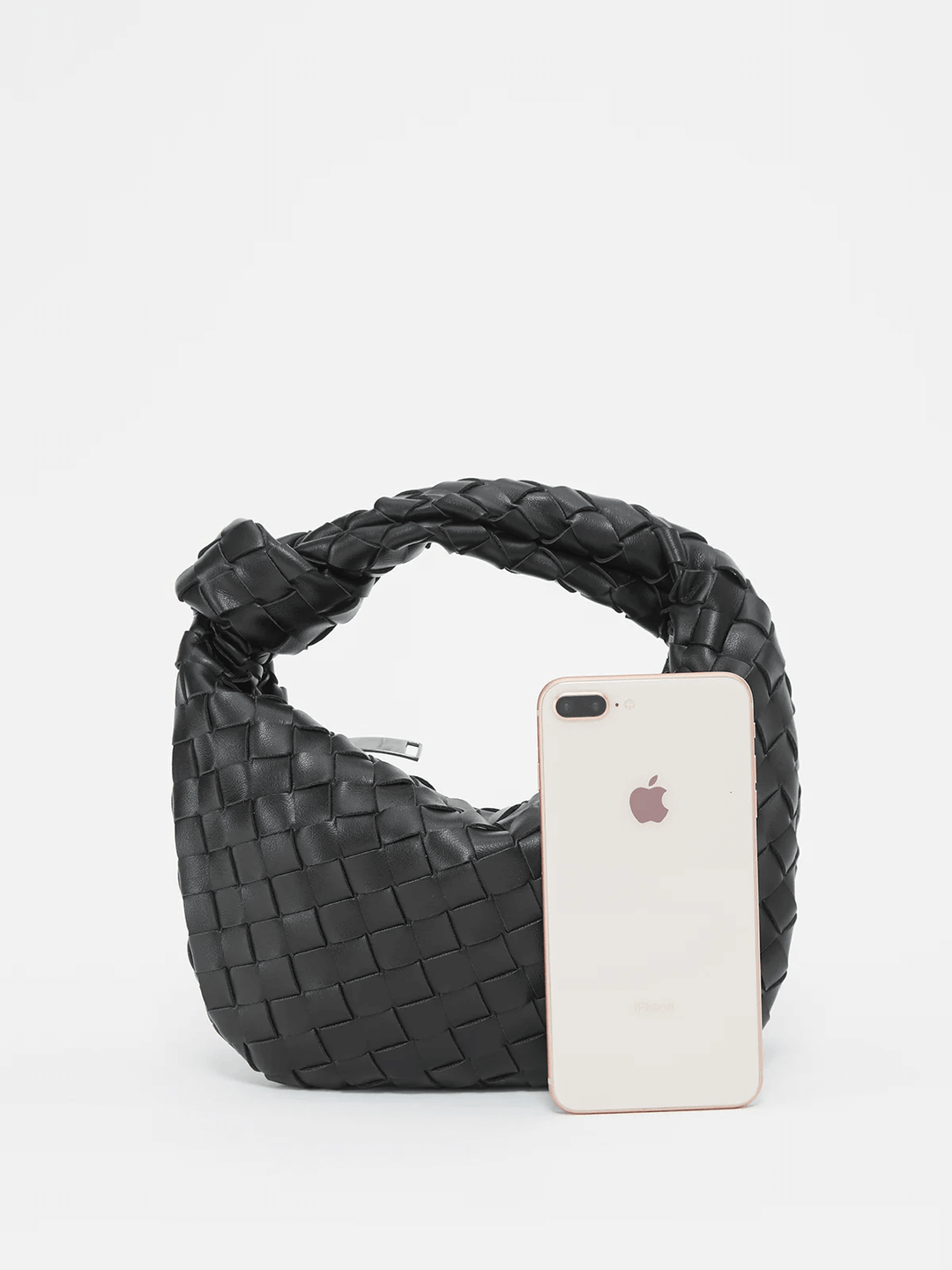 Elegante Gitterstruktur-Handtasche