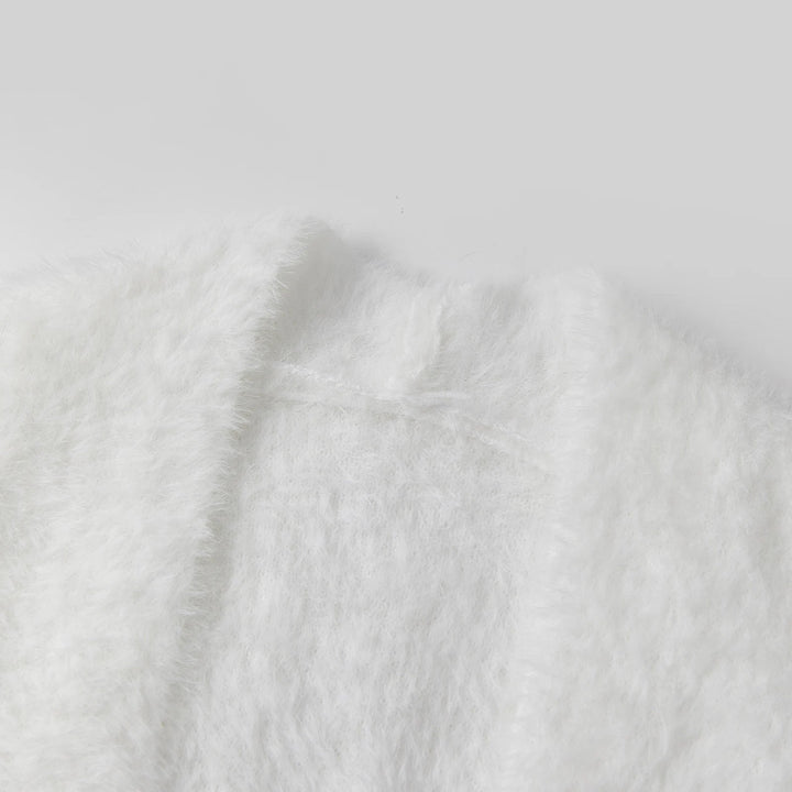 Echoarchiv | Damen Lange Strickjacke mit Lockere Passform