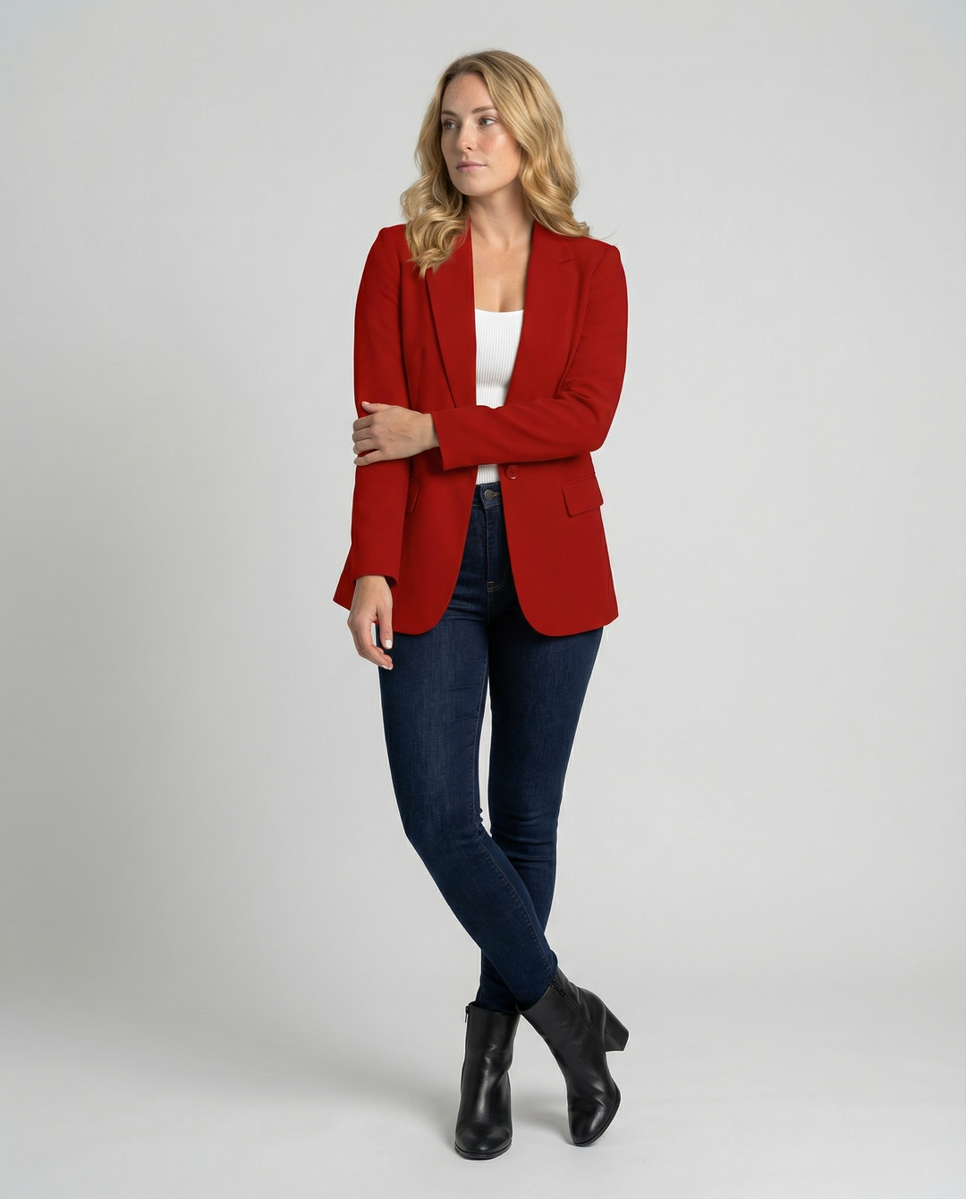 Damen Eleganter Blazer mit Perfekter Passform & Vielseitigem Stil | Echoarchiv