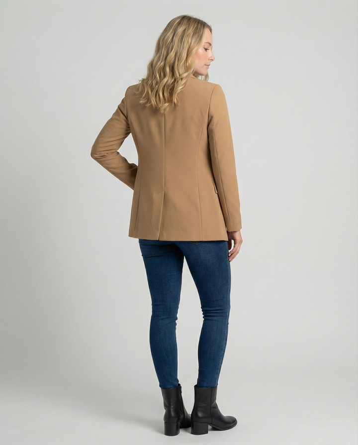 Damen Eleganter Blazer mit Perfekter Passform & Vielseitigem Stil | Echoarchiv