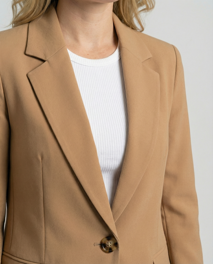 Damen Eleganter Blazer mit Perfekter Passform & Vielseitigem Stil | Echoarchiv