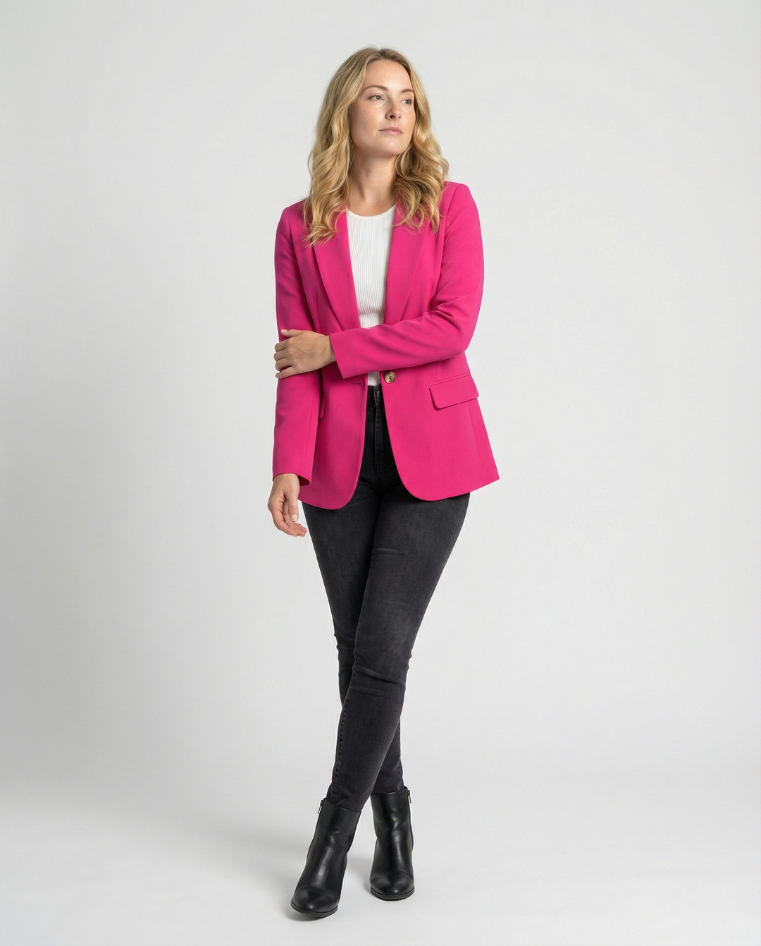 Damen Eleganter Blazer mit Perfekter Passform & Vielseitigem Stil | Echoarchiv