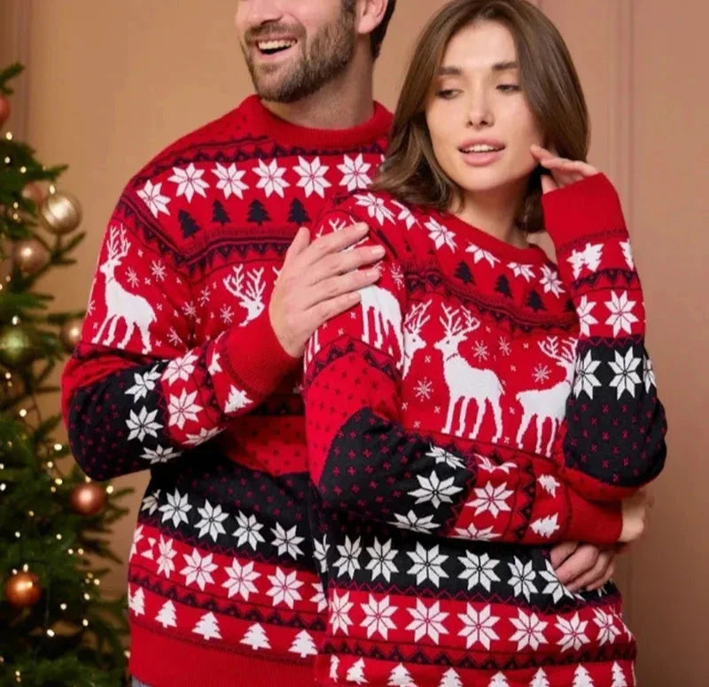 Echoarchiv | Weihnachts Pullover - Unisex Winter Pullover für Paare