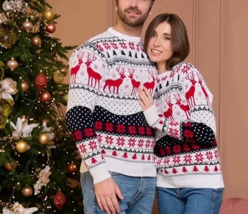 Echoarchiv | Weihnachts Pullover - Unisex Winter Pullover für Paare
