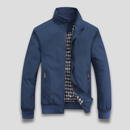 Echoarchiv Herren Leichte Reißverschlussjacke mit Stehkragen