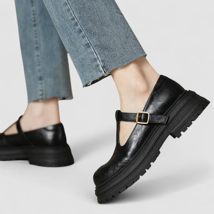T-Bar Schuhe | Bequem | Robust | Mary Jane Schuhe | Damen Slipper – Lioré