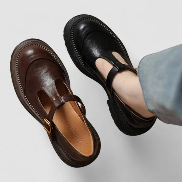T-Bar Schuhe | Bequem | Robust | Mary Jane Schuhe | Damen Slipper – Lioré