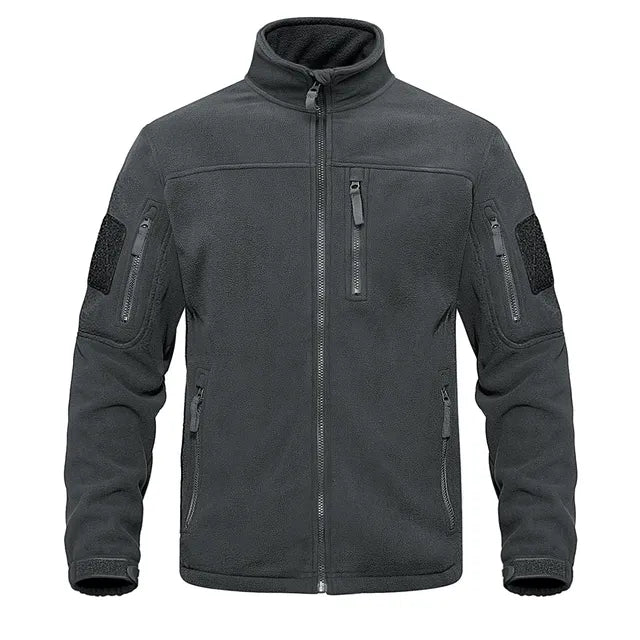 Lässige Herbst Taktische Fleecejacke für Herren – Taviero