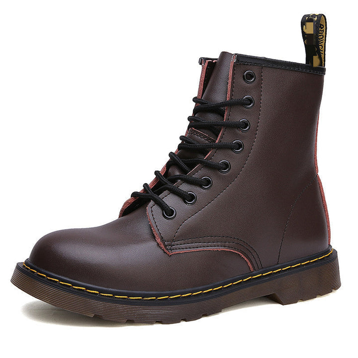 Echoarchiv | Klassische Schnürstiefel für Damen mit Robuster Sohle