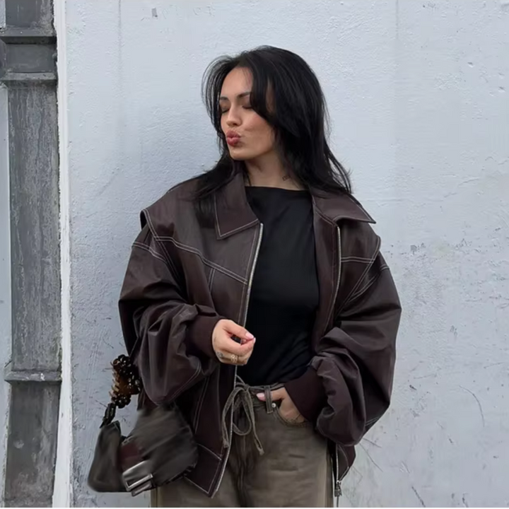 Echoarchiv | Große Jacke mit Reißverschluss